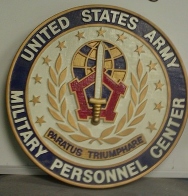 U.S. Army Military Personnel Center Wall Seal